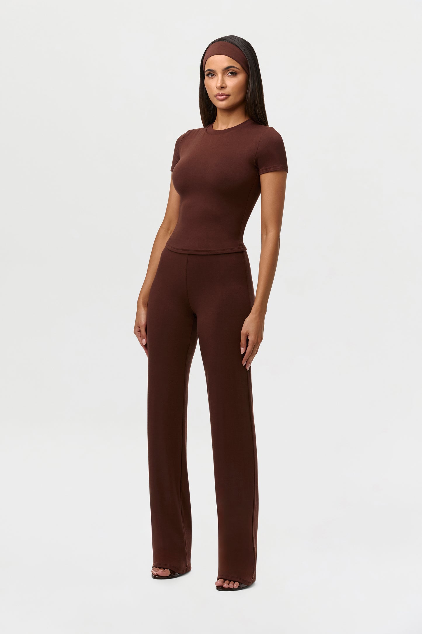 Smooth Straight Leg Pants