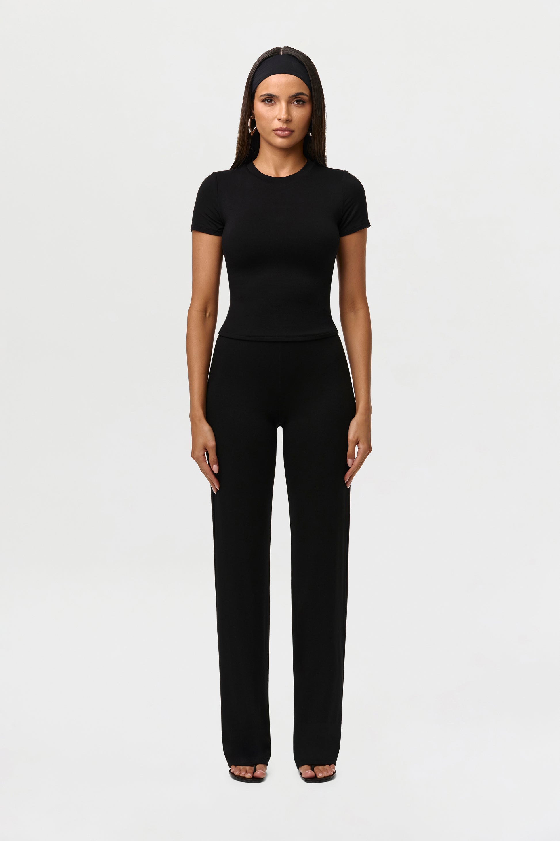 Smooth Straight Leg Pants