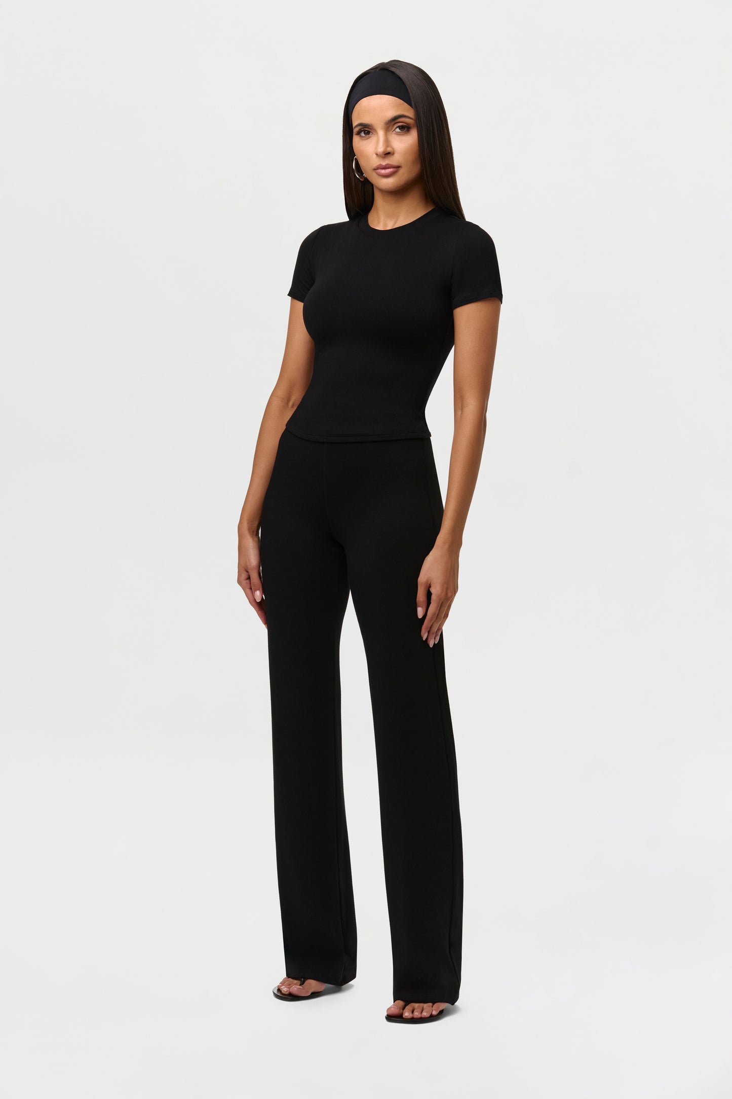 Smooth Straight Leg Pants