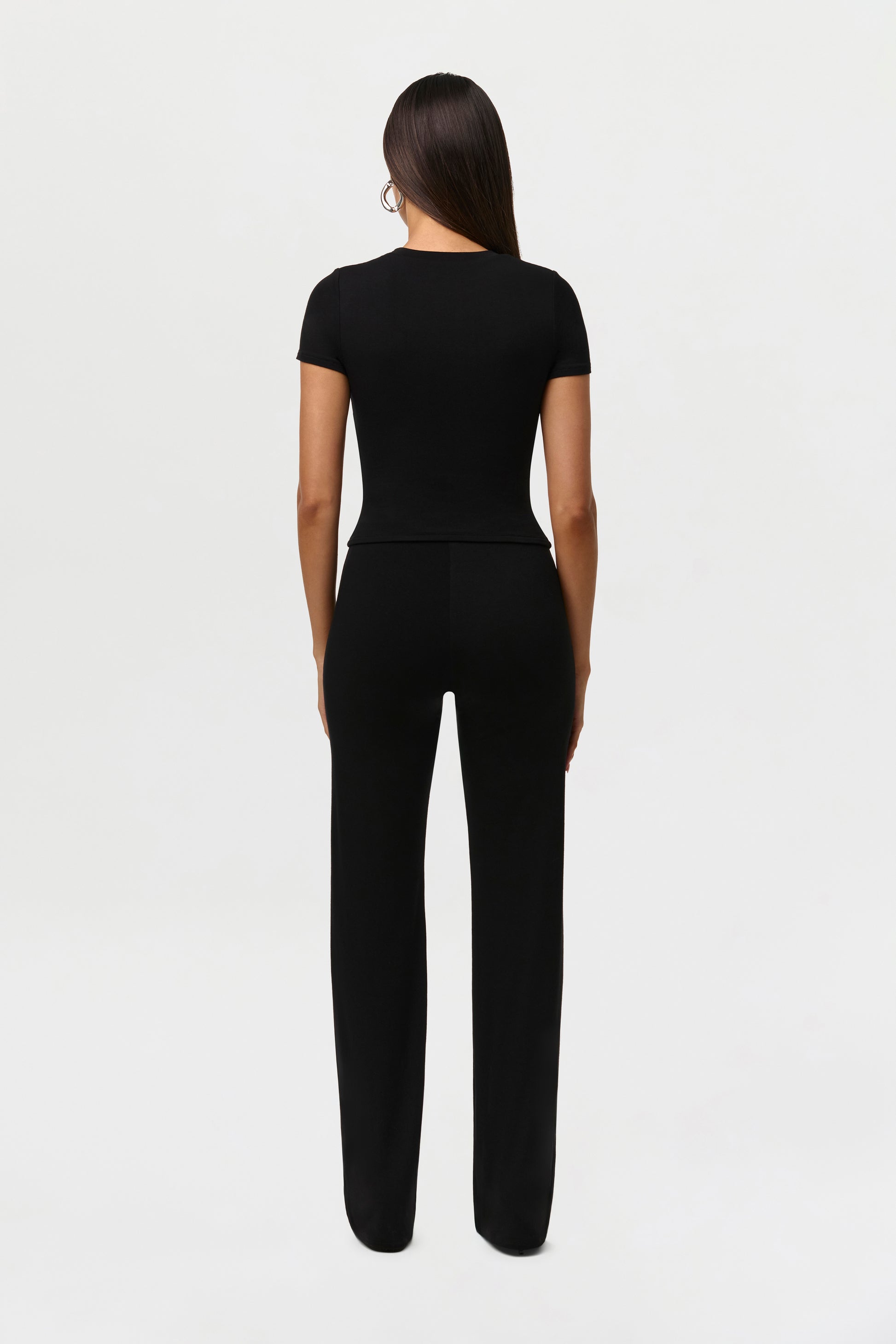 Smooth Straight Leg Pants Petite