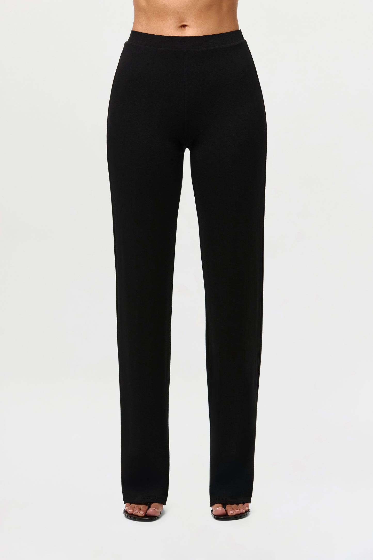 Smooth Straight Leg Pants Petite