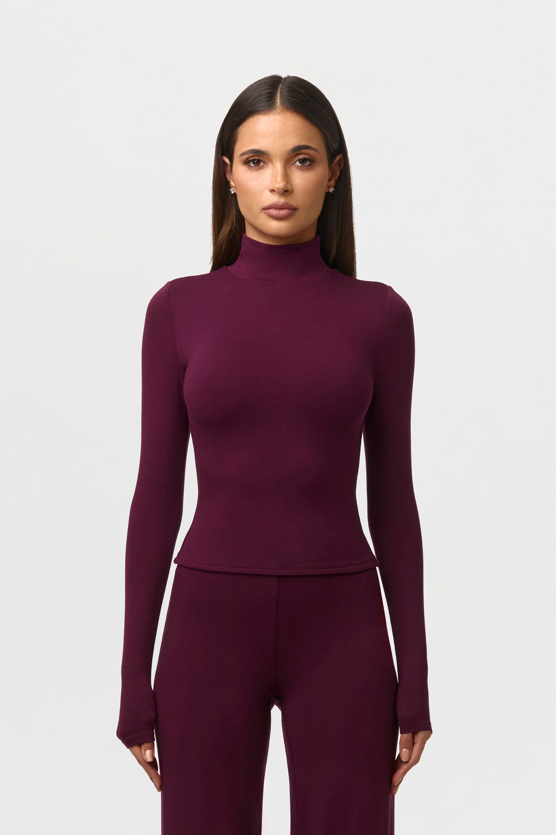 NW Turtleneck Sculpt Top