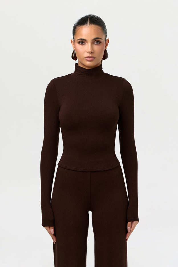 NW Turtleneck Sculpt Top