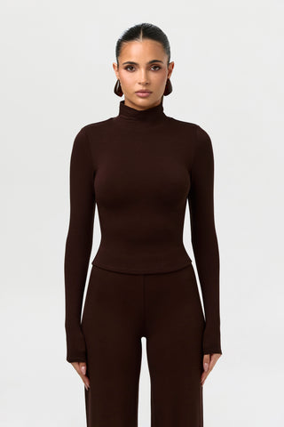 NW Turtleneck Sculpt Top