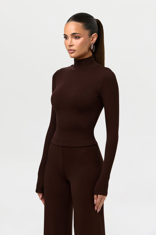 NW Turtleneck Sculpt Top