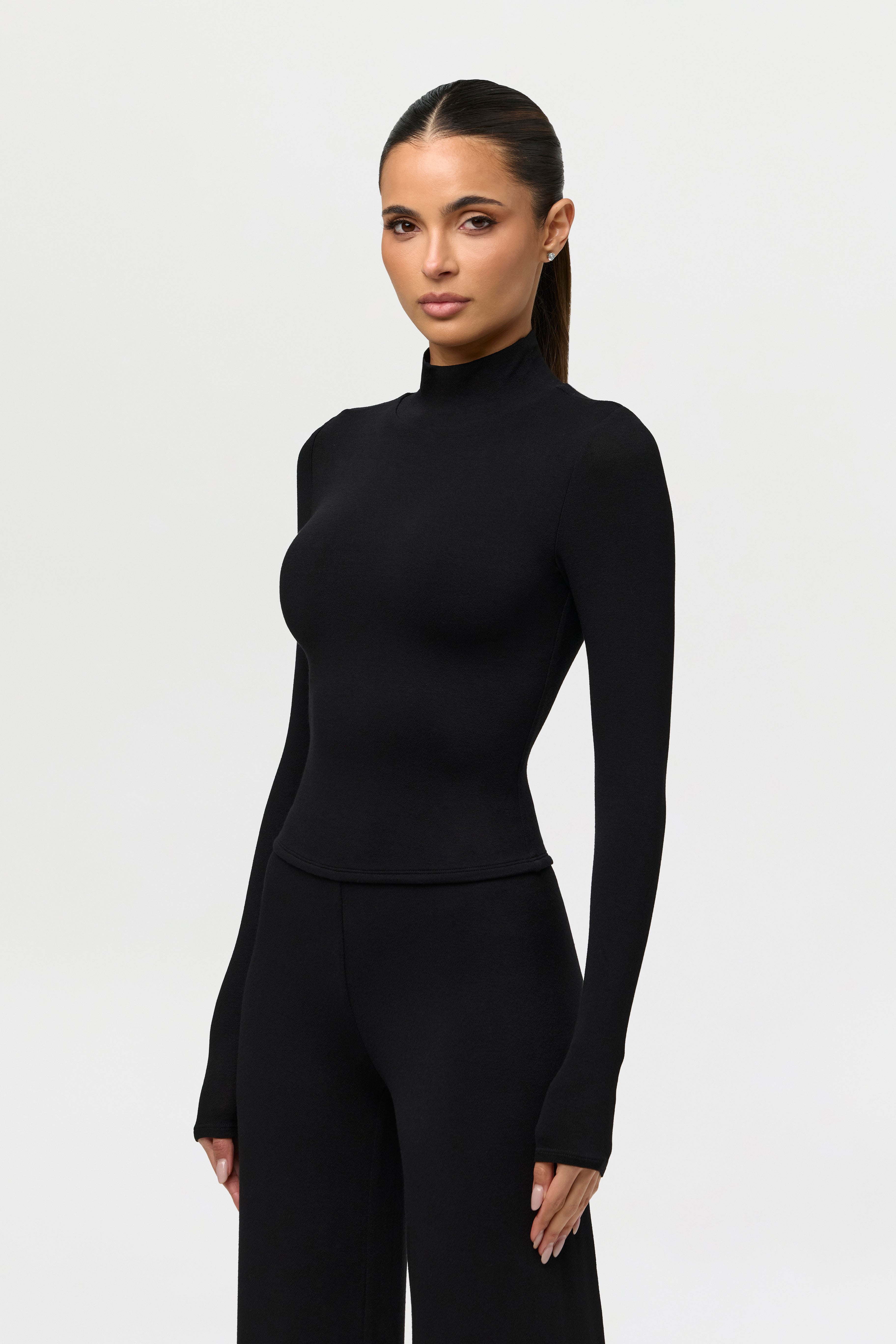 NW Turtleneck Sculpt Top