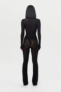 Stretch Lace Bootcut Pant
