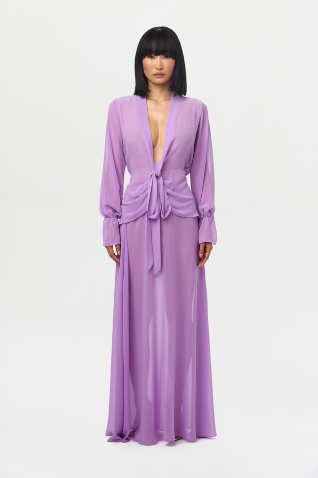 Chiffon Maxi Skirt