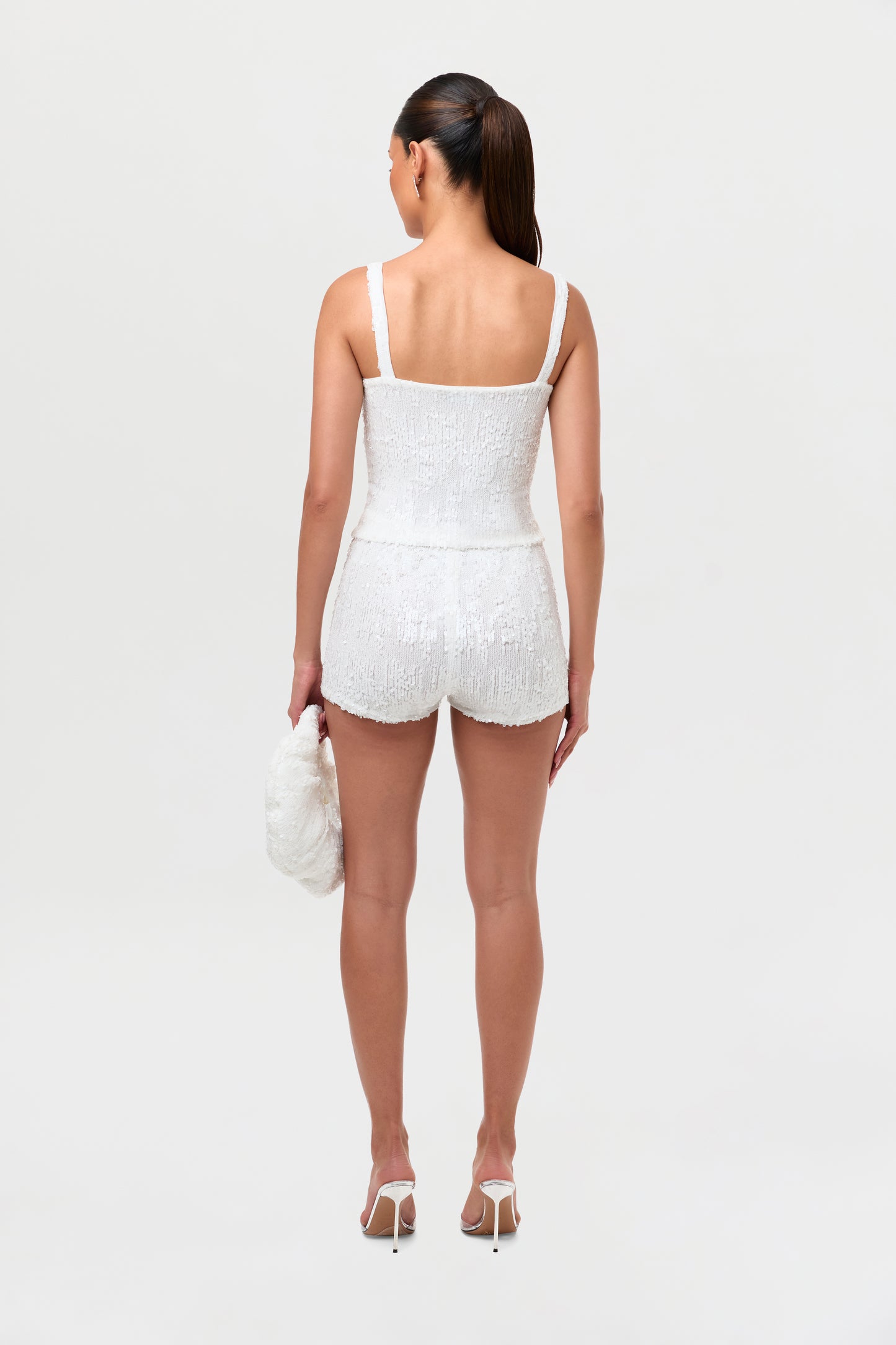 Sequined Hot Pants