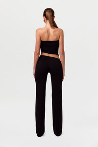 Smooth Asymmetric Bootcut Pant