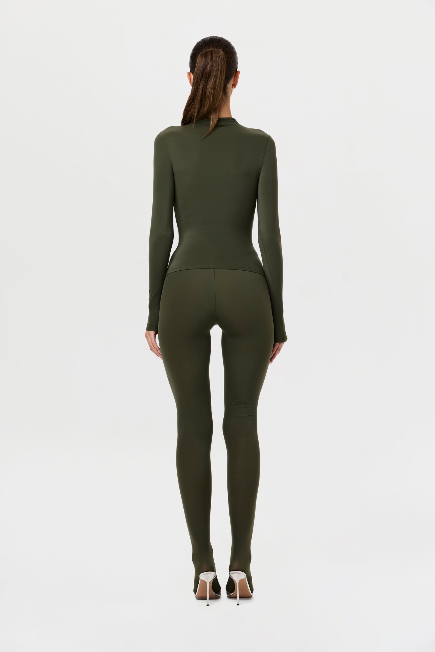 Naked Mock Neck Top