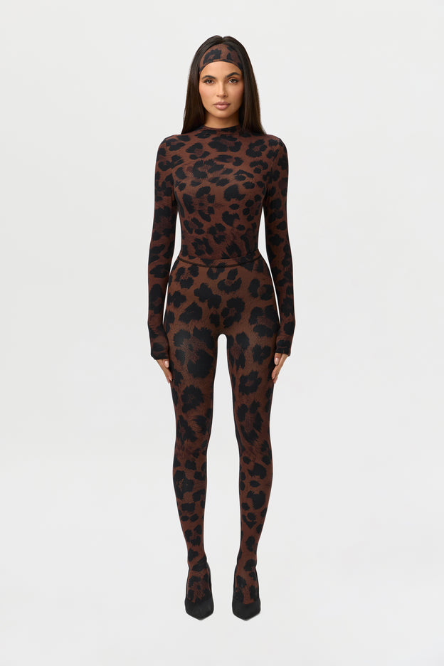 Naked Animal Print Tights