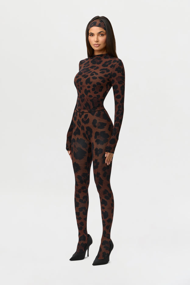 Naked Animal Print Tights