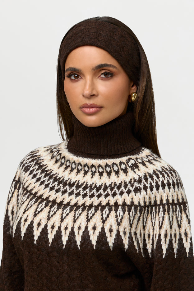Cable Knit Headband