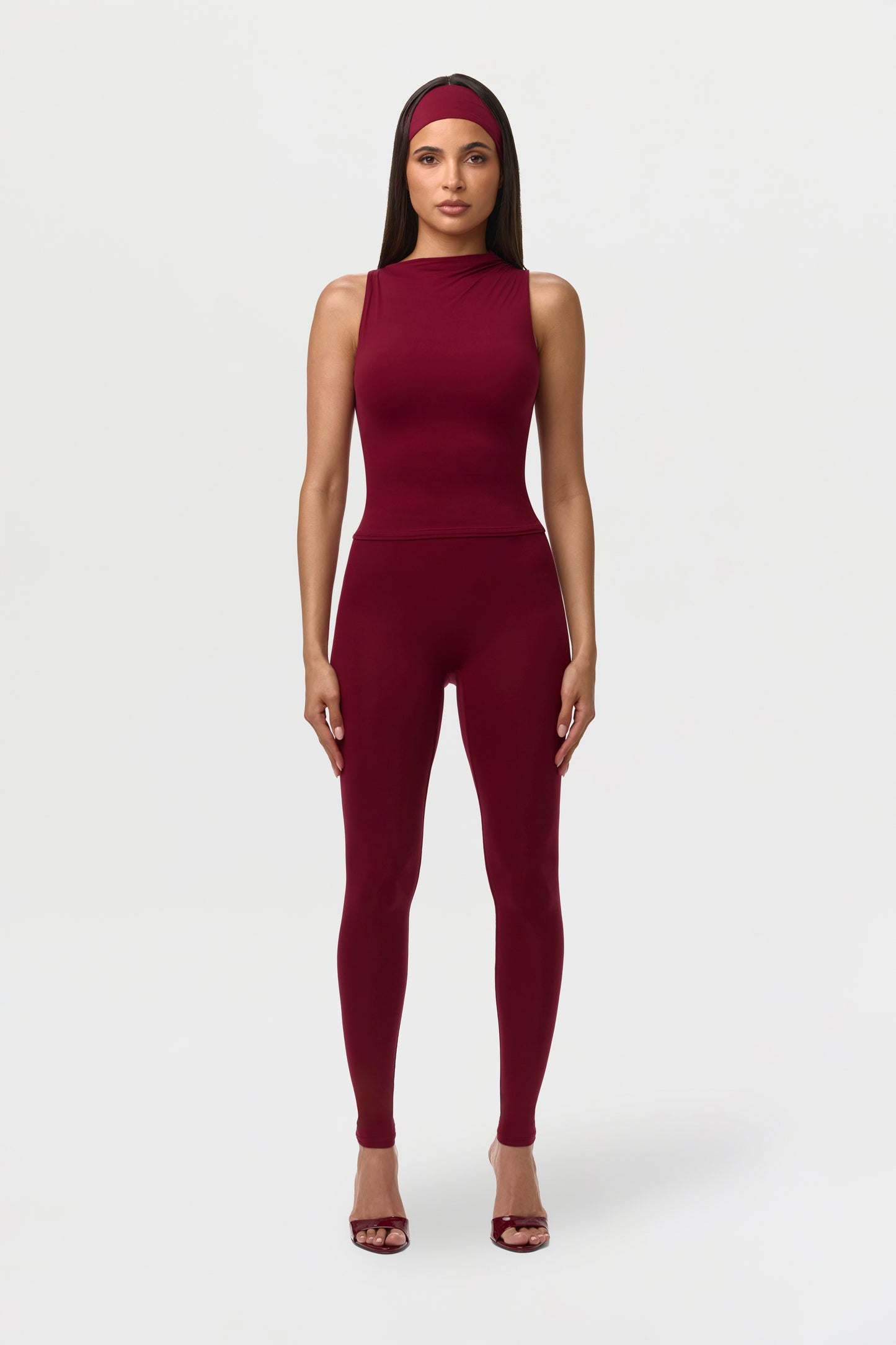 Sangria Naked High Waist Legging Petite
