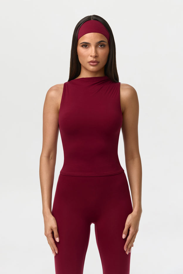 Naked Sleeveless Top