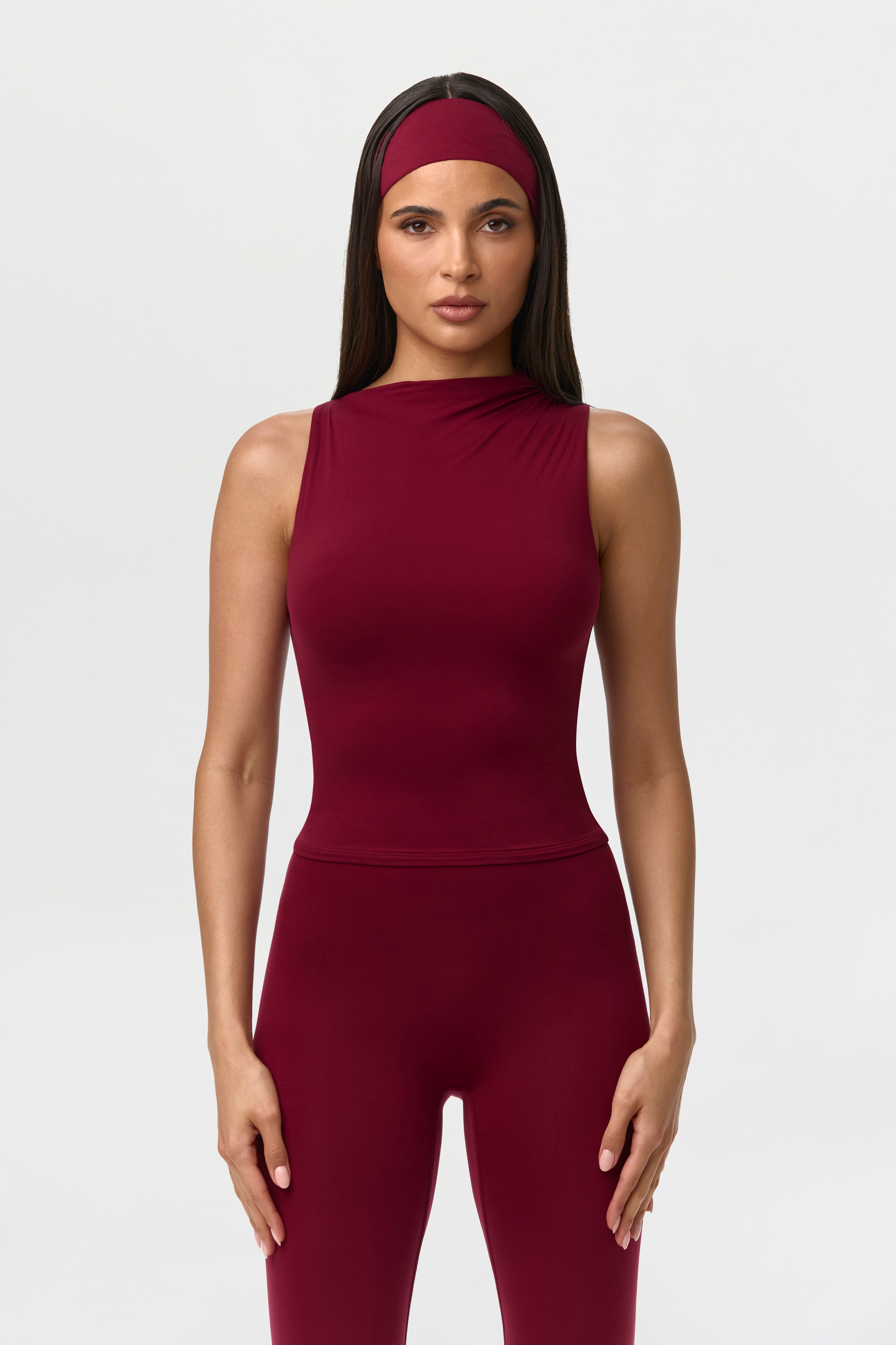 Naked Sleeveless Top