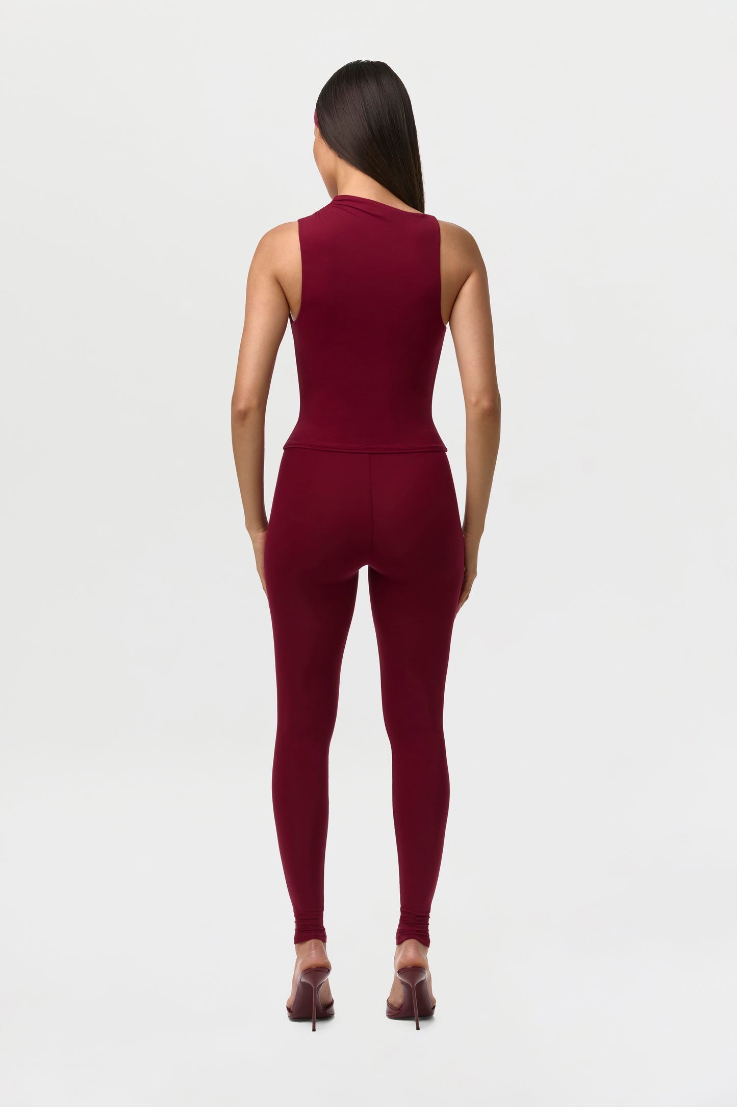 Naked Asymmetric Sleeveless Top