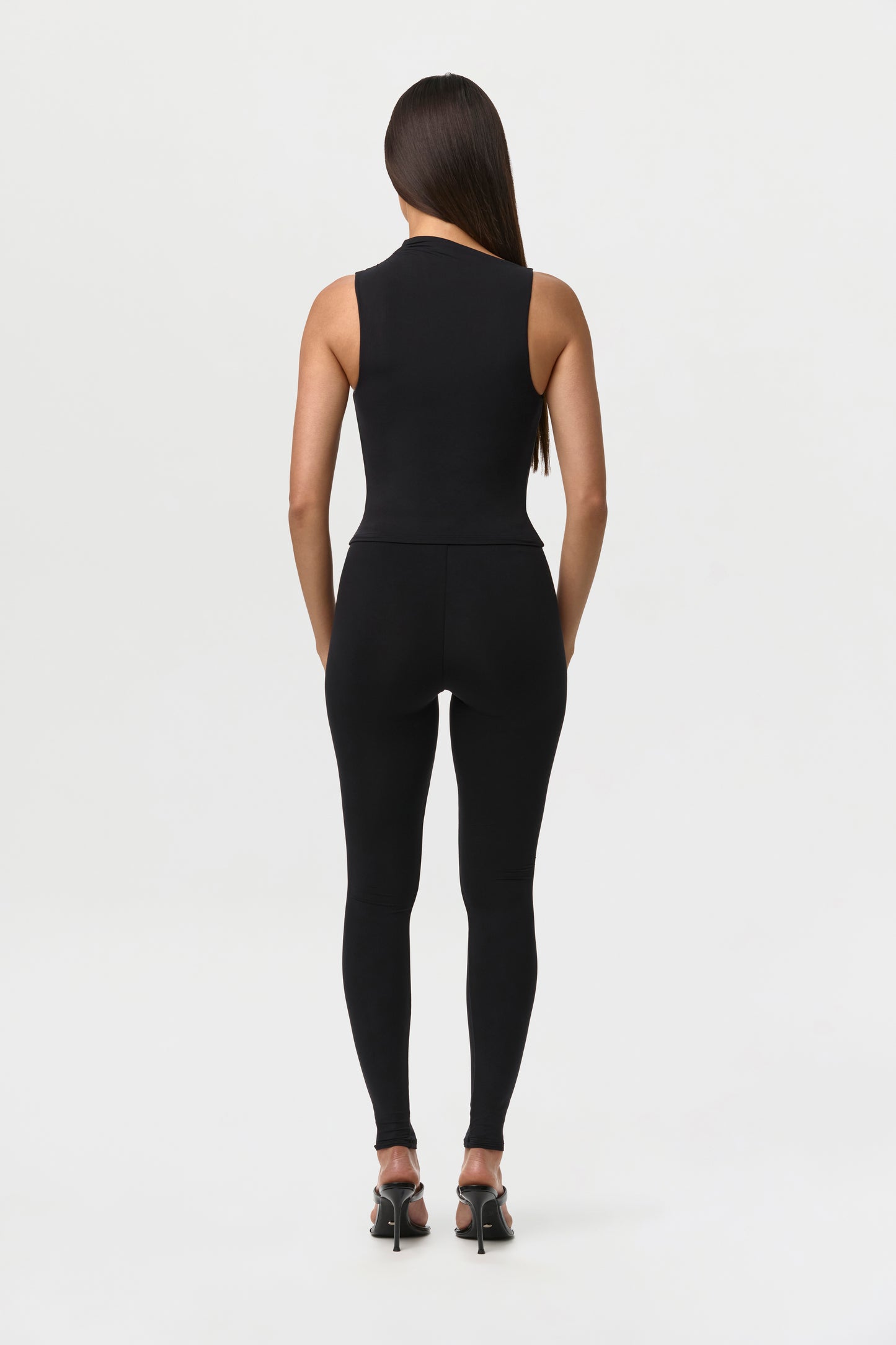 Naked Asymmetric Sleeveless Top