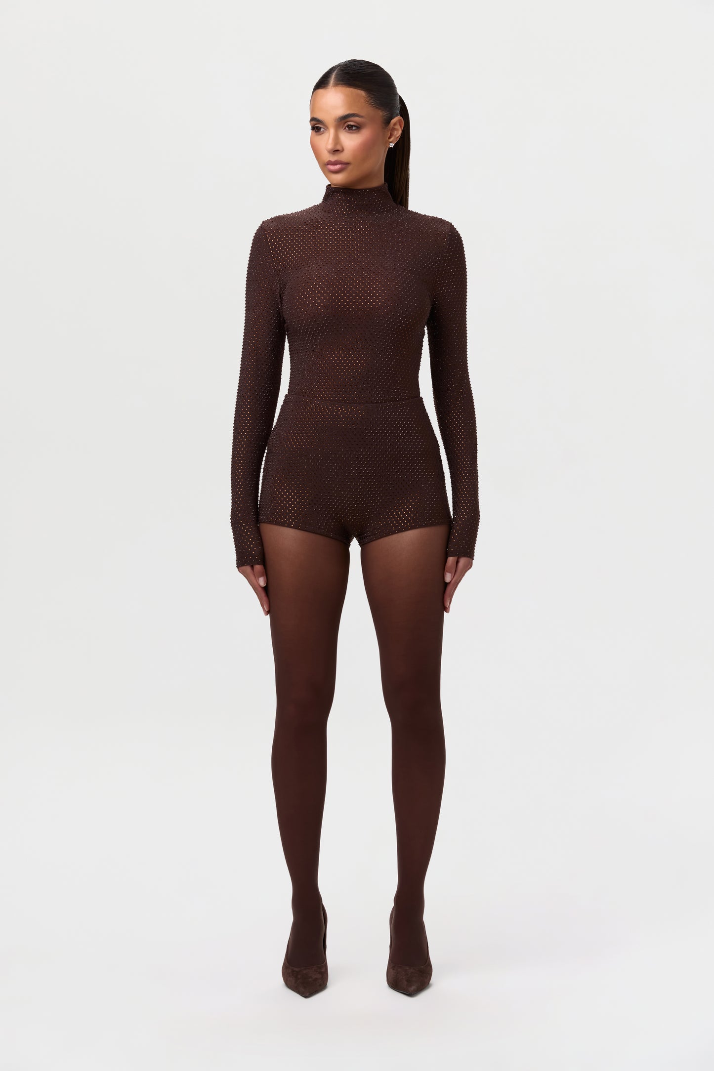 Crystal High Waisted Hot Pants