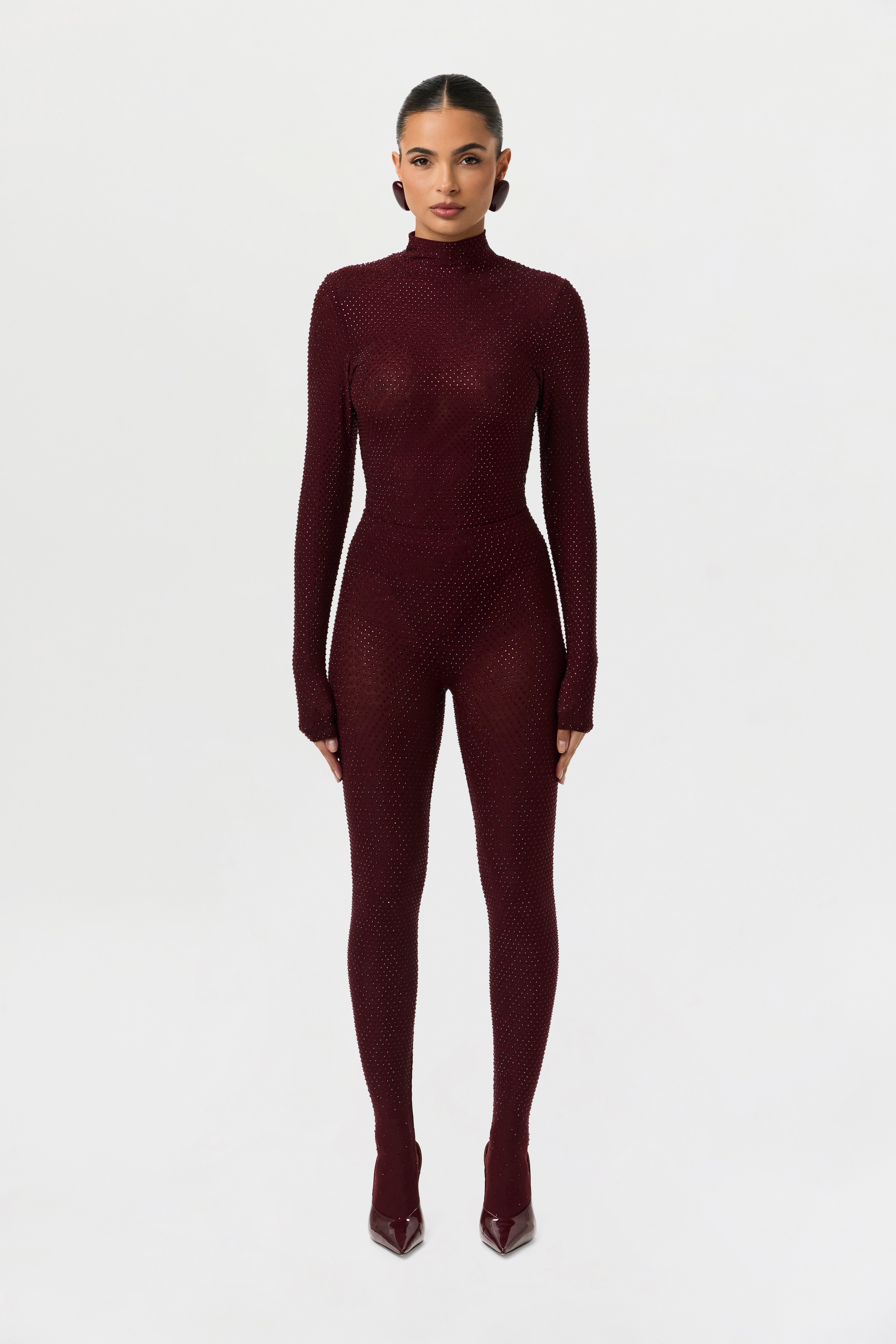 Crystal Closed Toe Leggings Petite