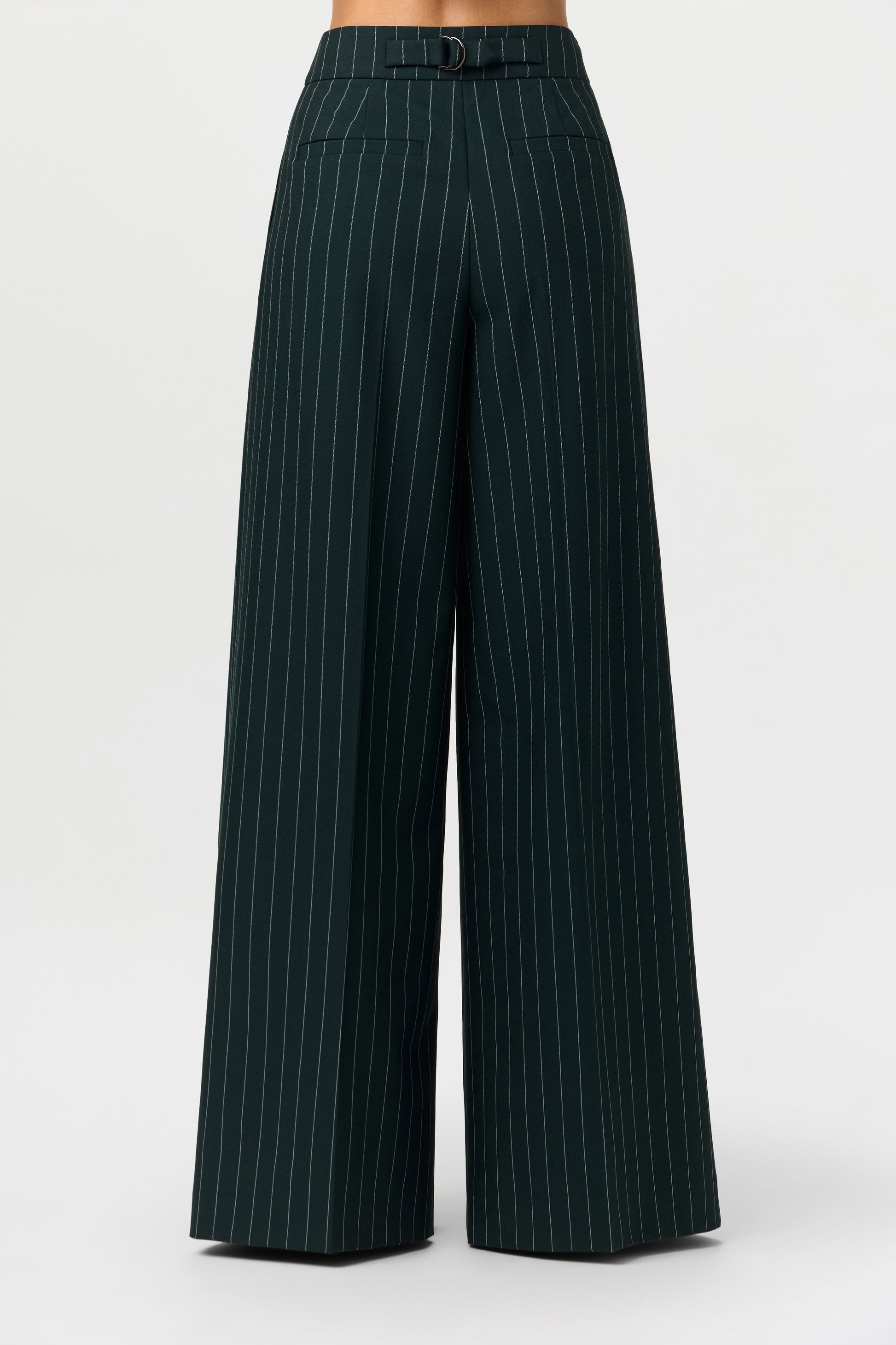 Suiting Pinstripe Wide-leg Pants