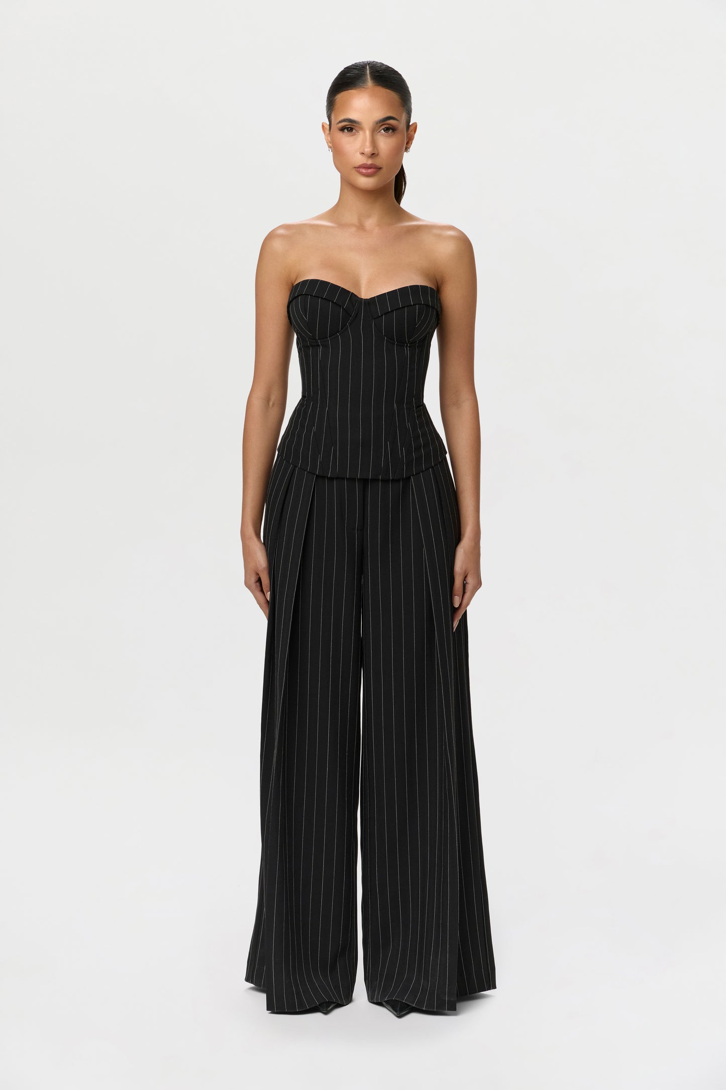 Suiting Pinstripe Bustier