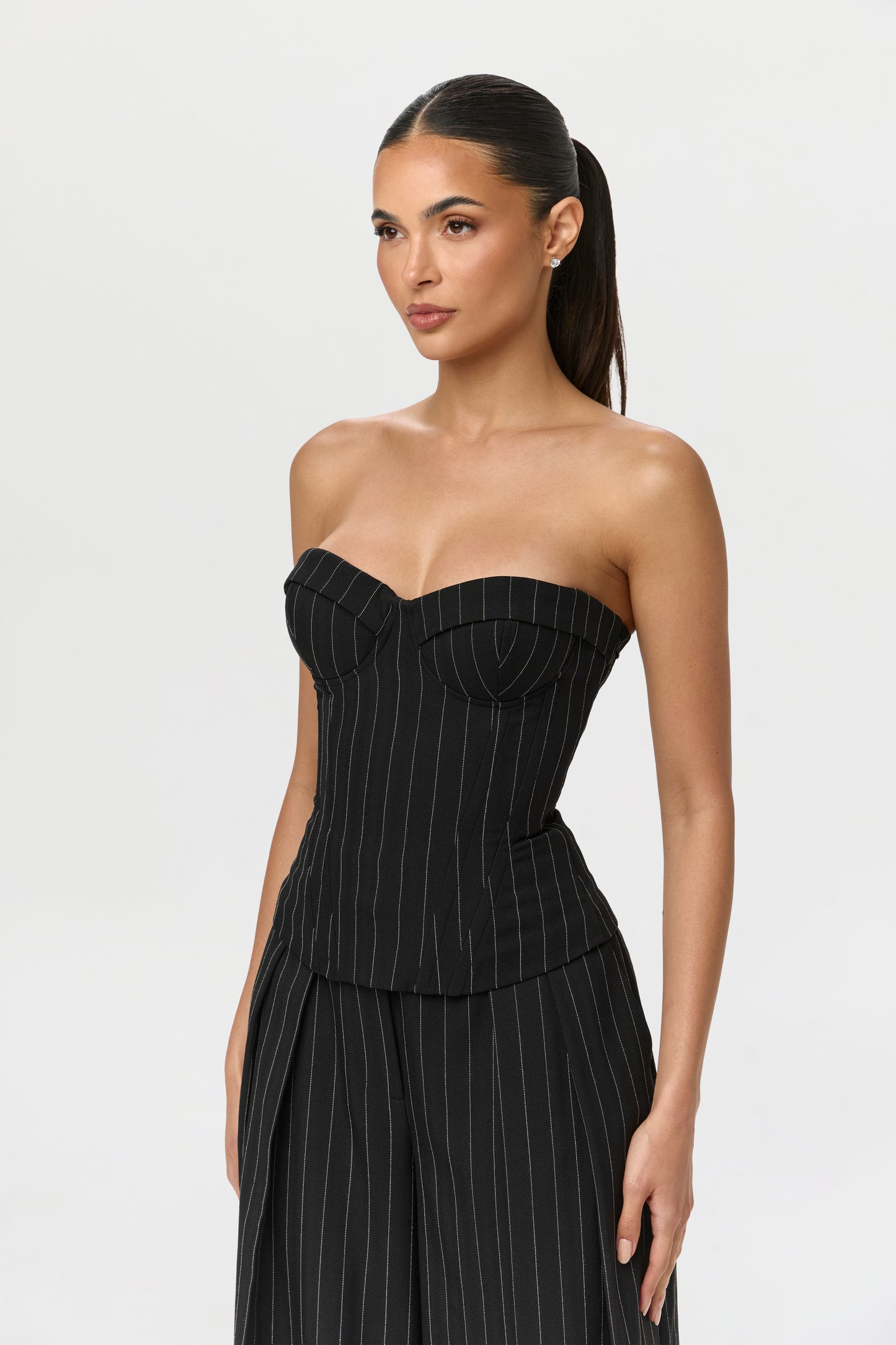 Suiting Pinstripe Bustier