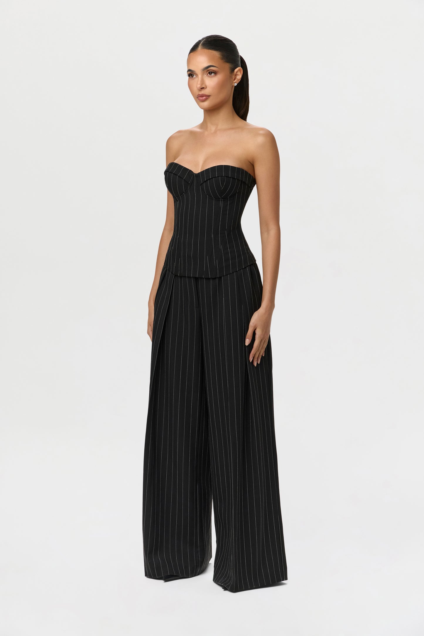 Suiting Pinstripe Bustier