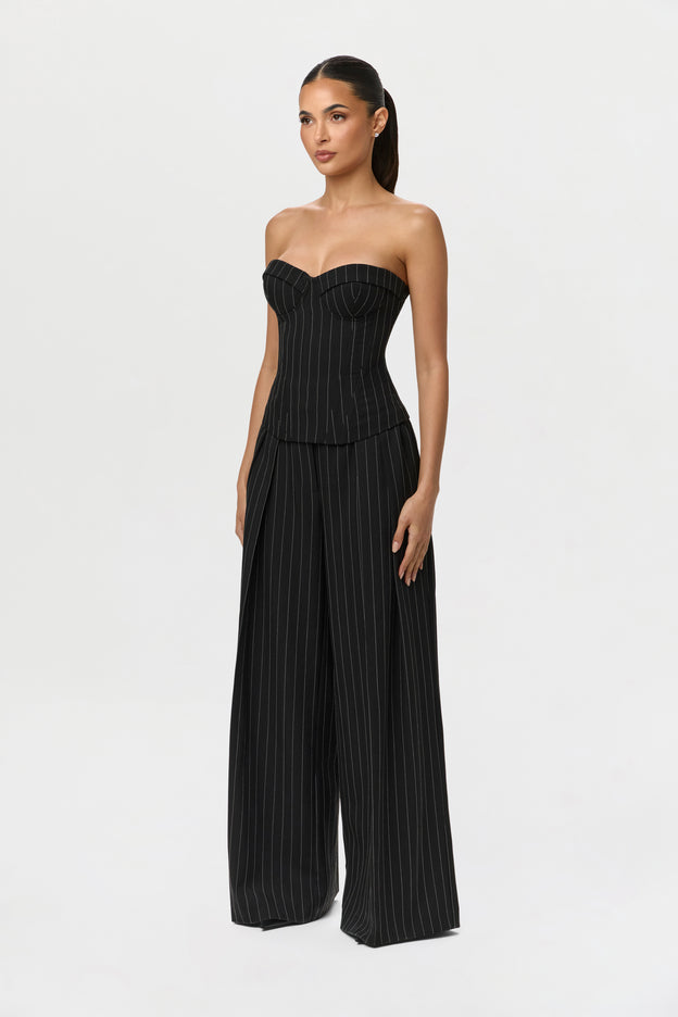 Suiting Pinstripe Bustier