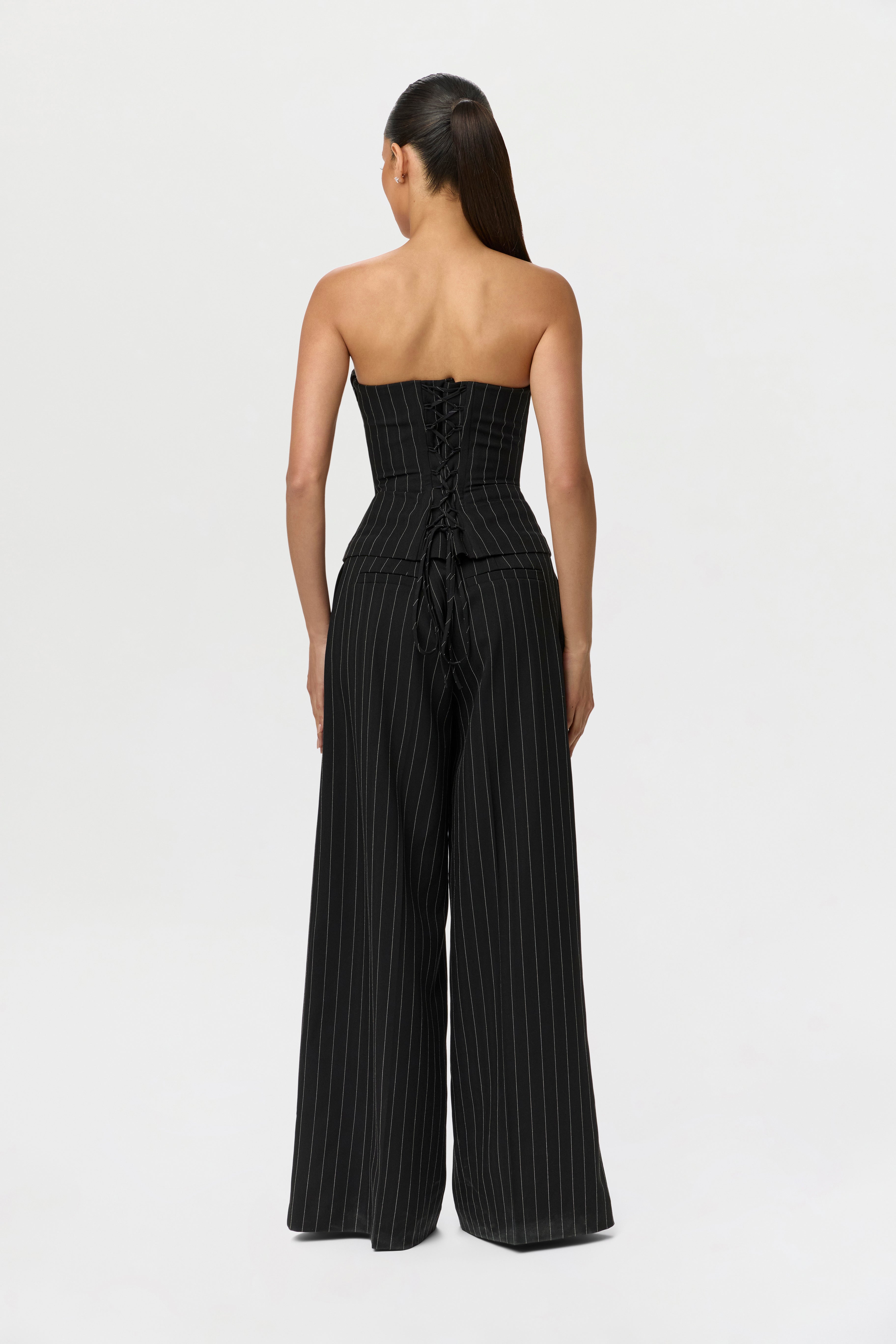 Suiting Pinstripe Bustier – Naked Wardrobe