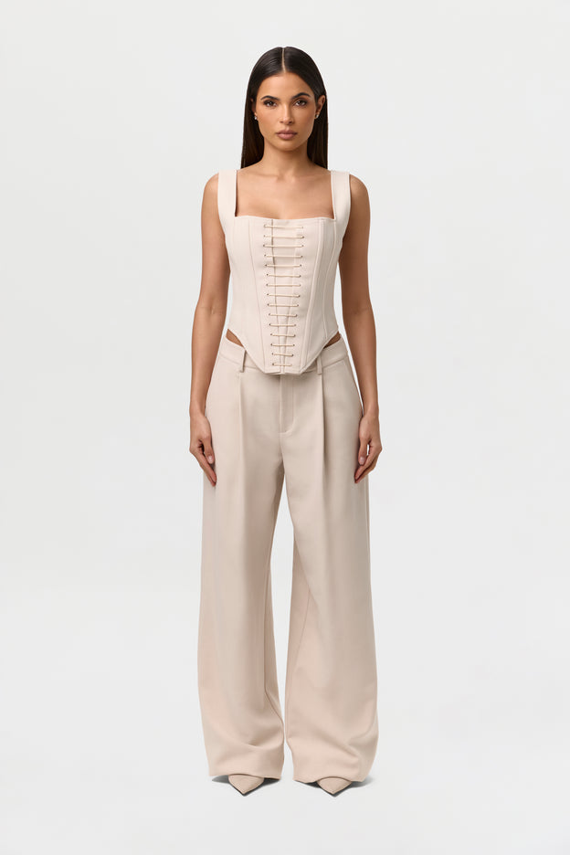 Suiting Tank Corset Top