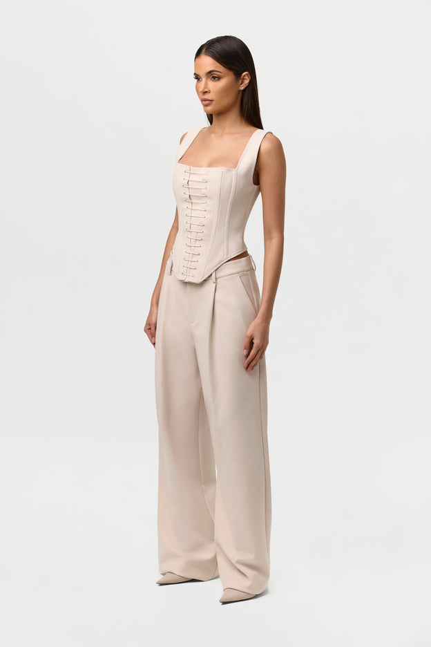 Suiting Tank Corset Top