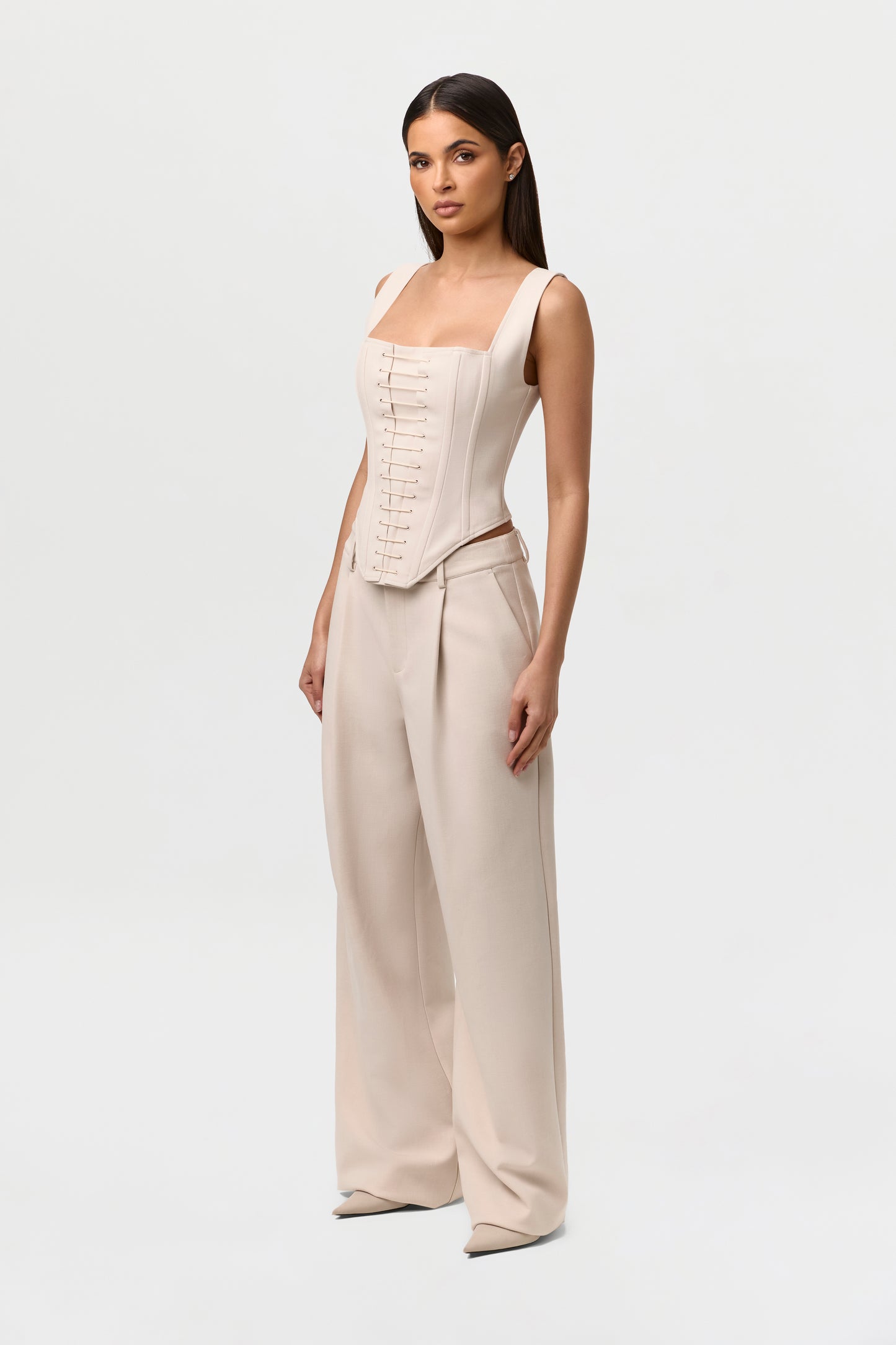 Suiting Tank Corset Top