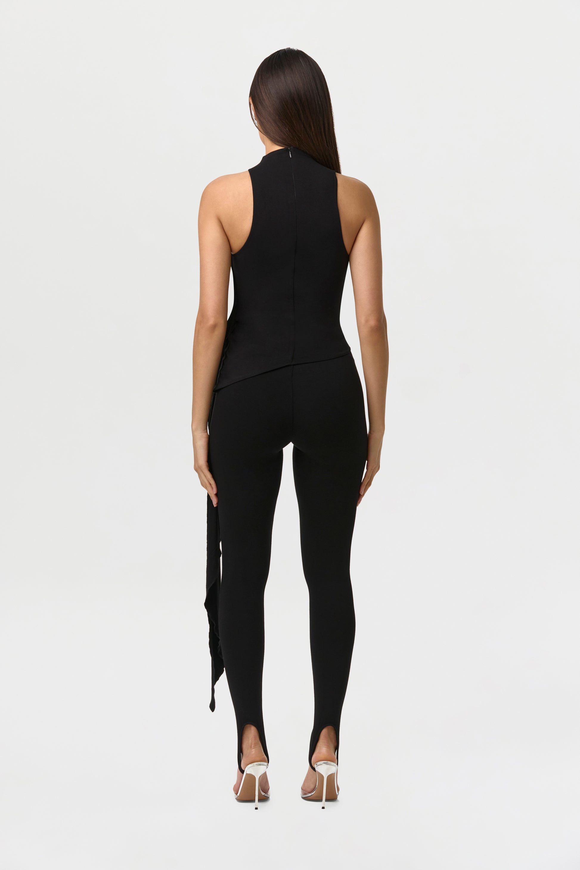 Smooth Asymmetric Stirrup Legging