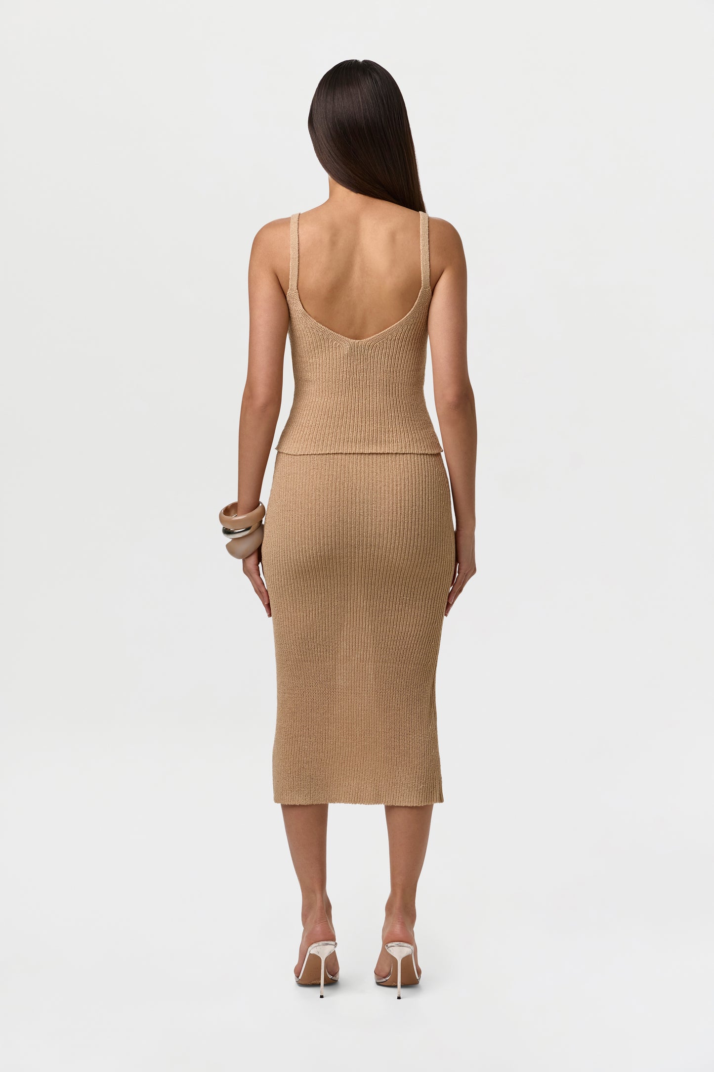 Knit V-Neck Tank Top