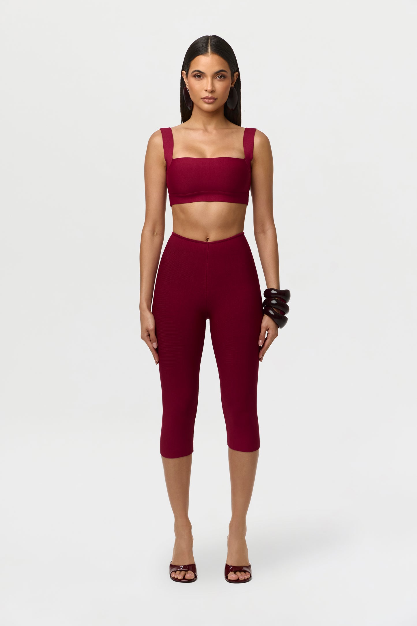 Knit Sculpt Capri Leggings