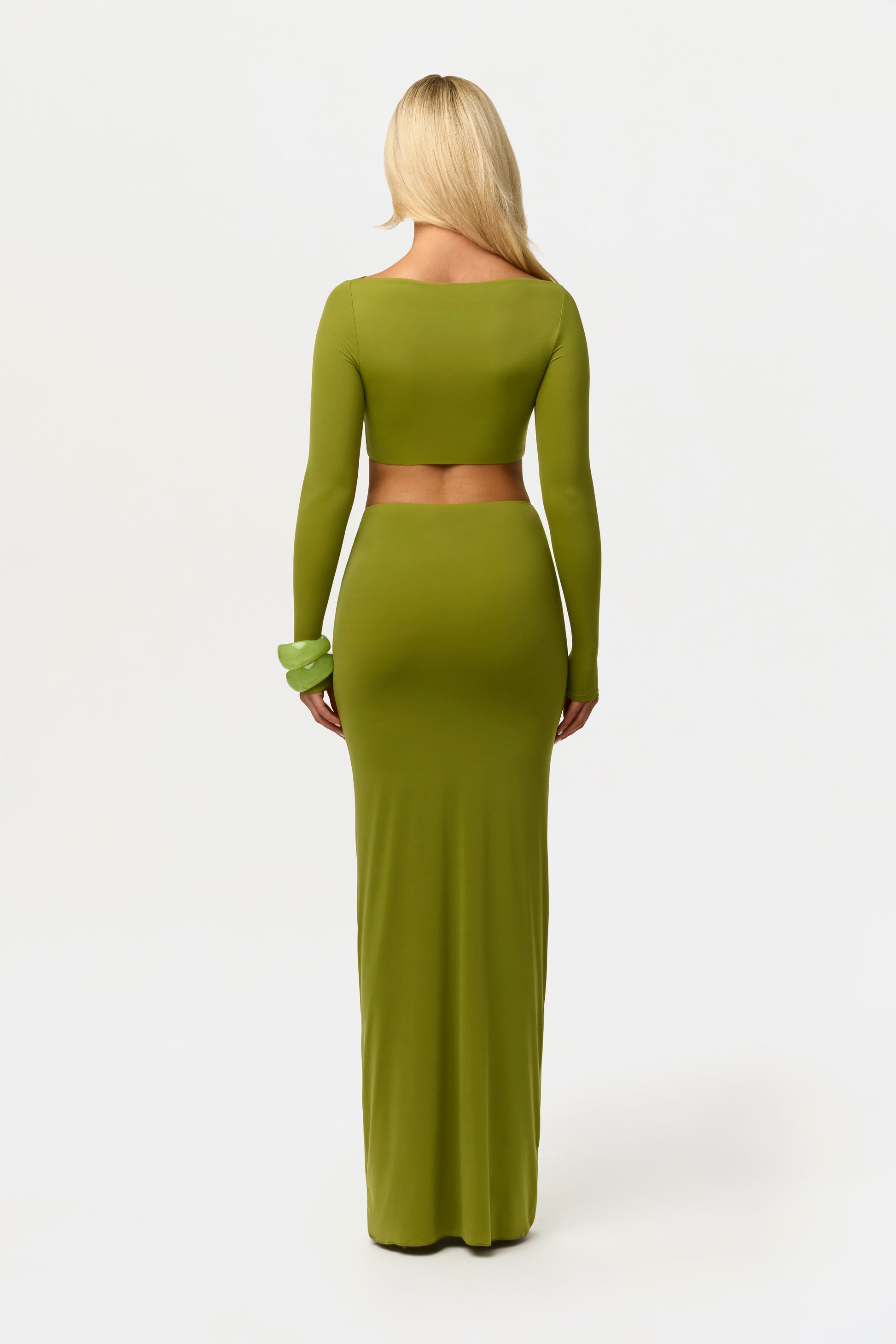 Naked Bateau Crop Top