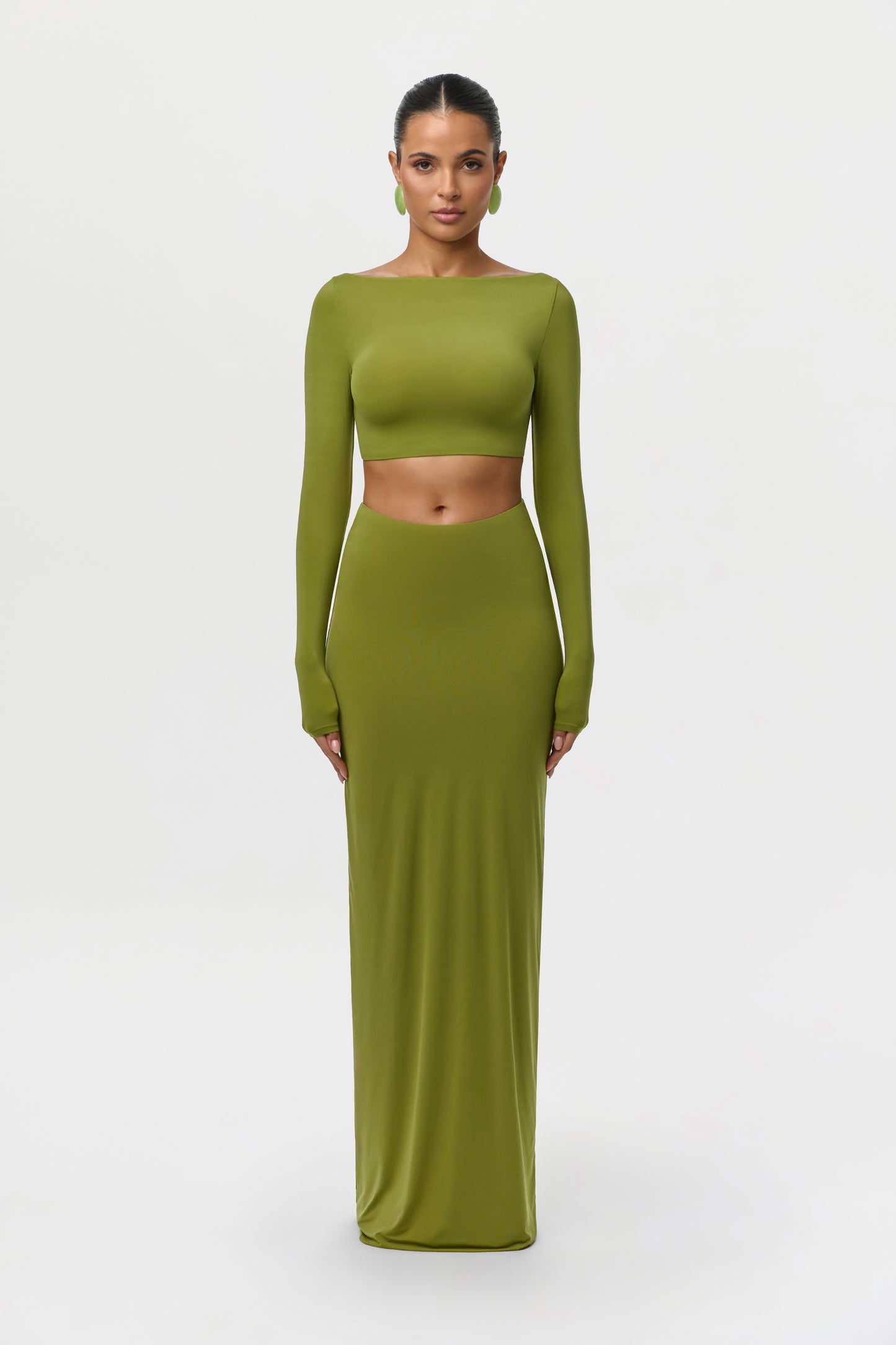Naked Bateau Crop Top