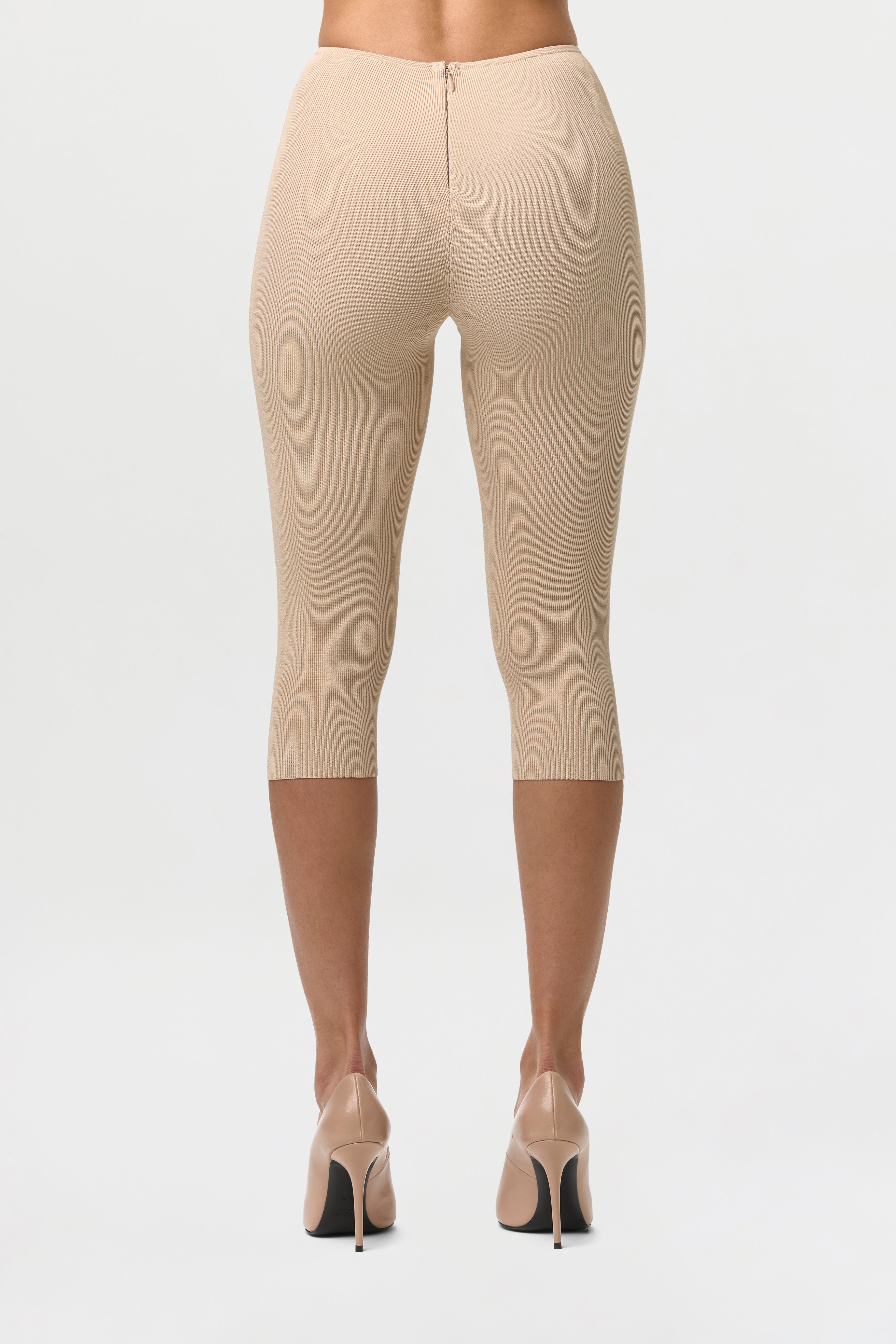 Knit Capri Leggings – Naked Wardrobe
