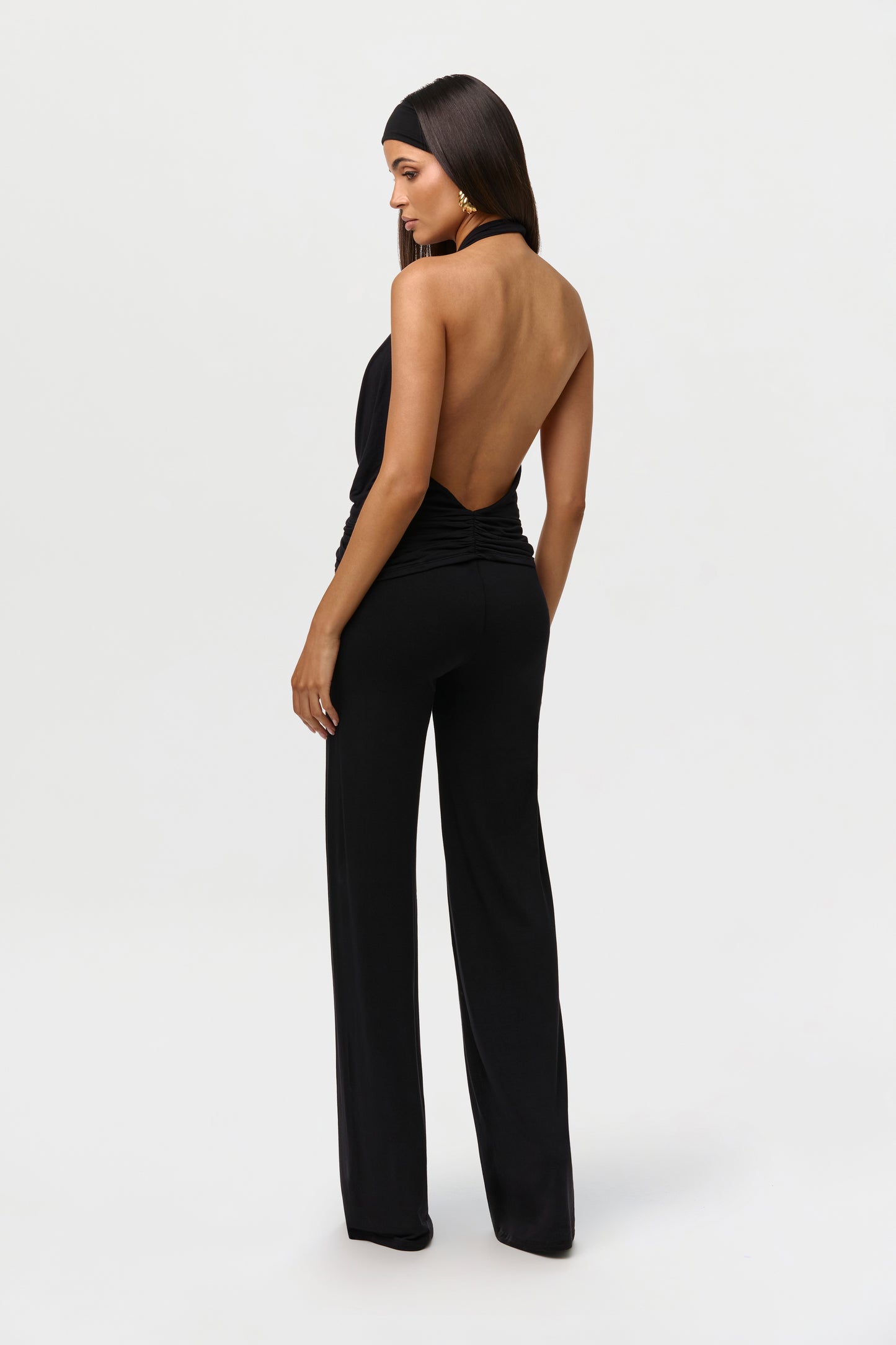 Modal Wide Leg Pants