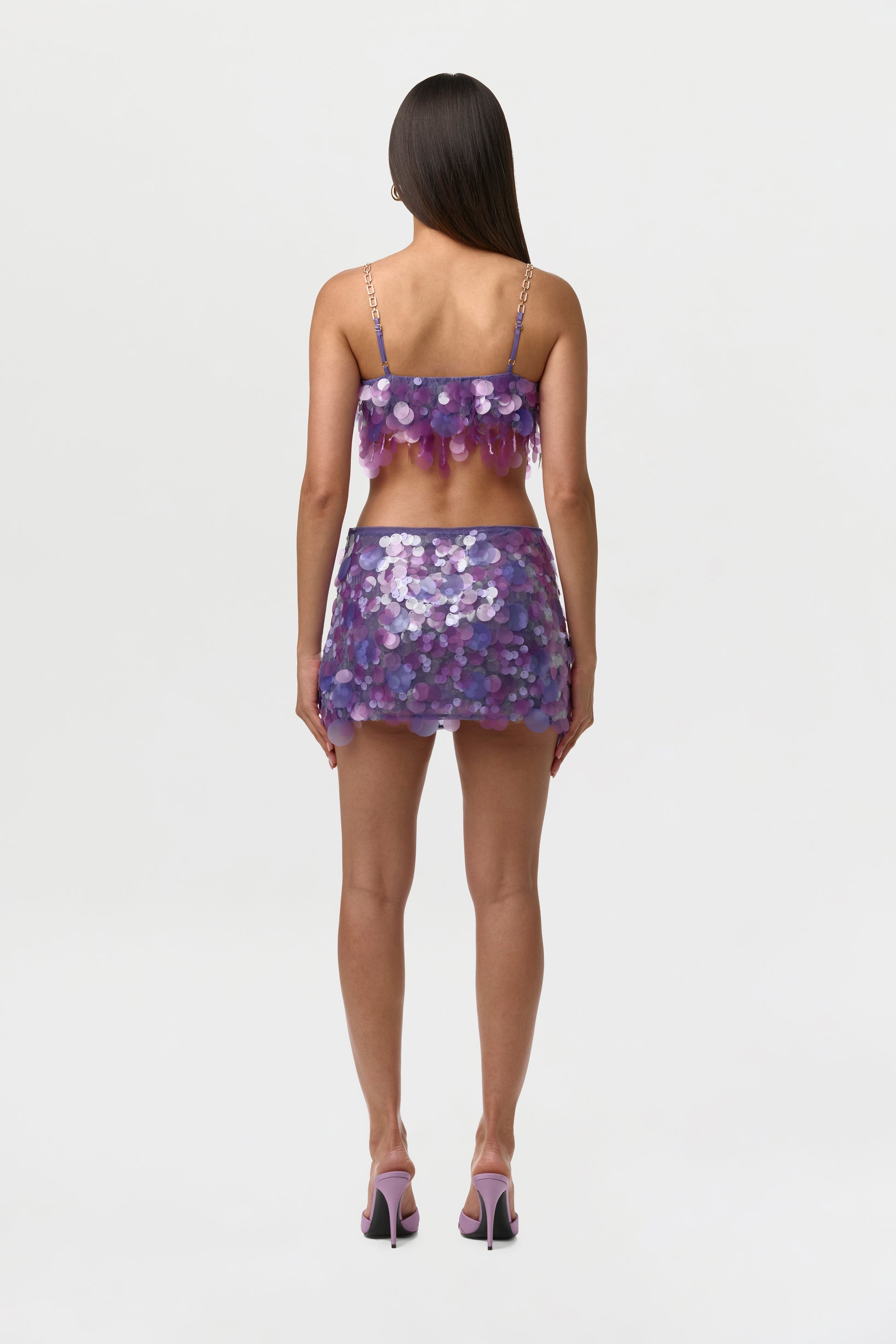 Sequin Micro Mini Skirt