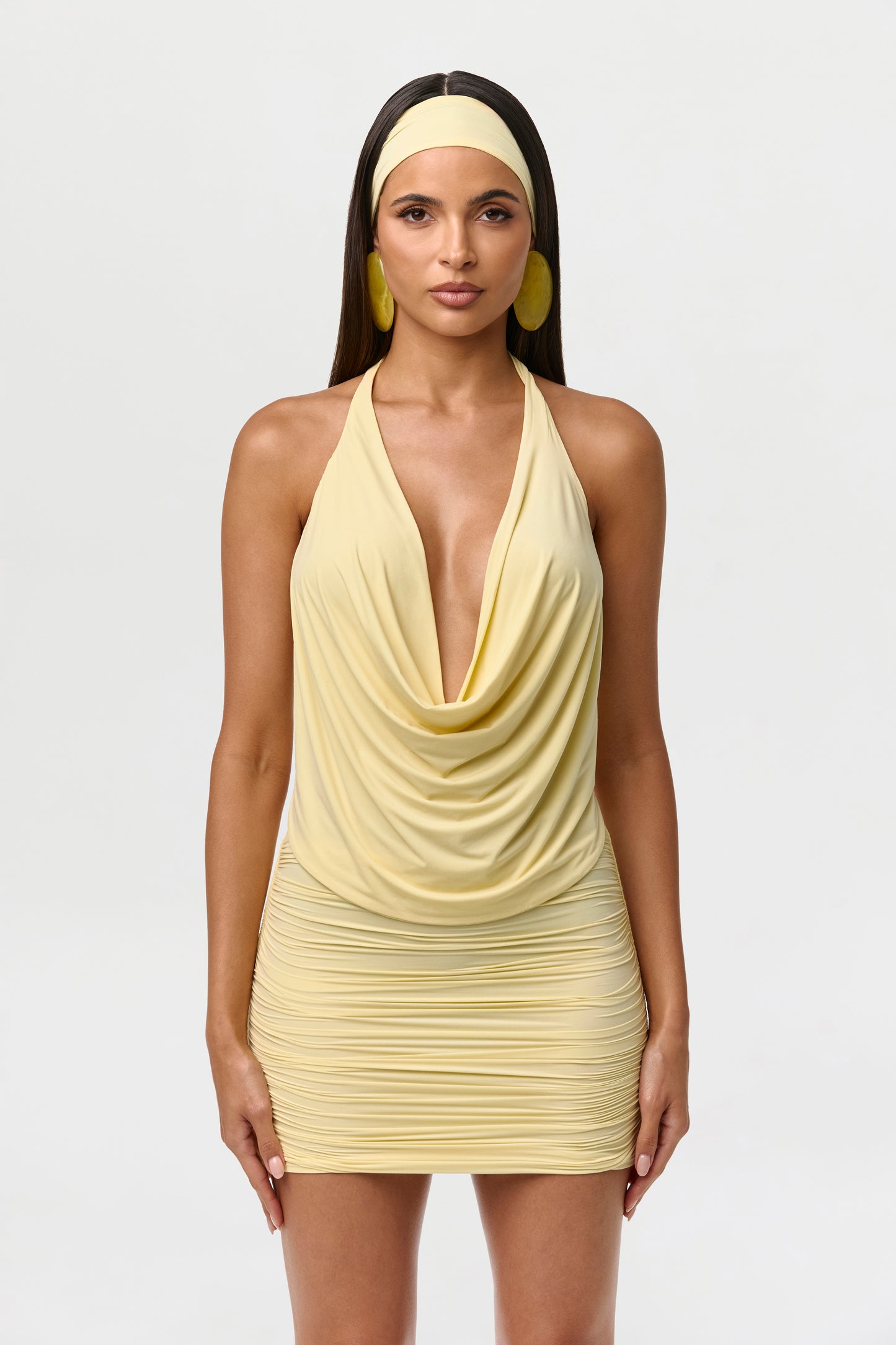 Naked Cowl Drape Top