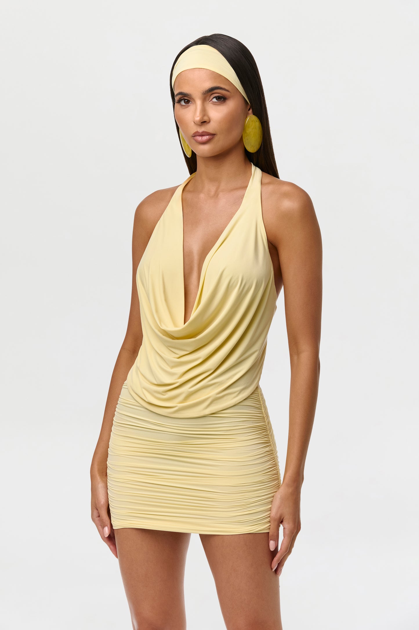 Naked Cowl Drape Top