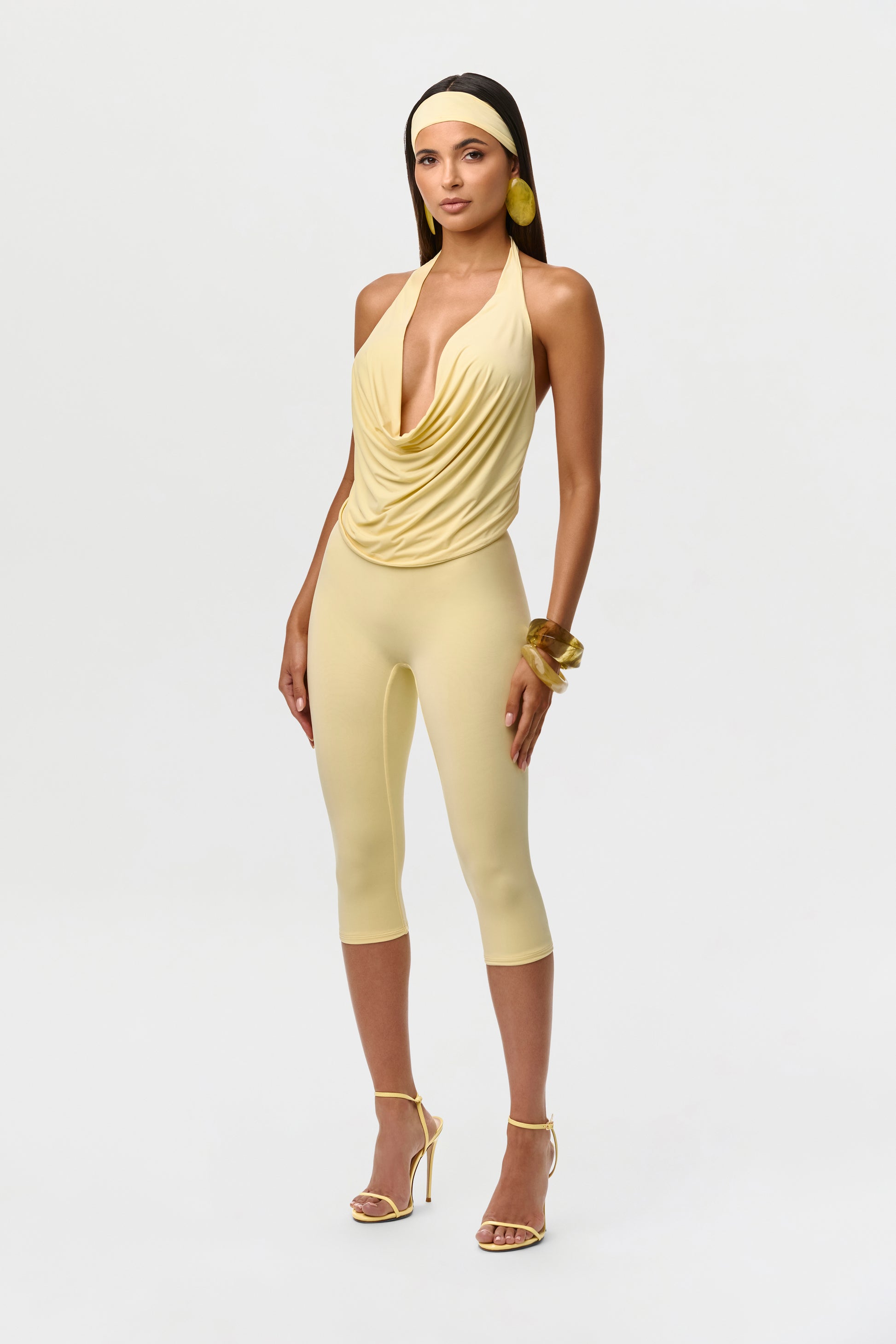 Naked Cowl Drape Top