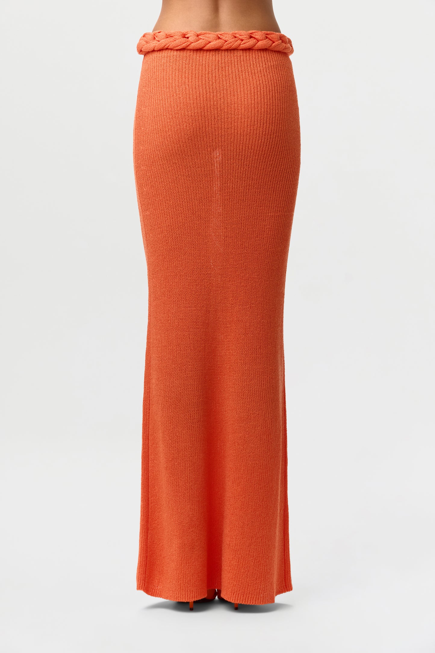 Knit Braid Maxi Skirt