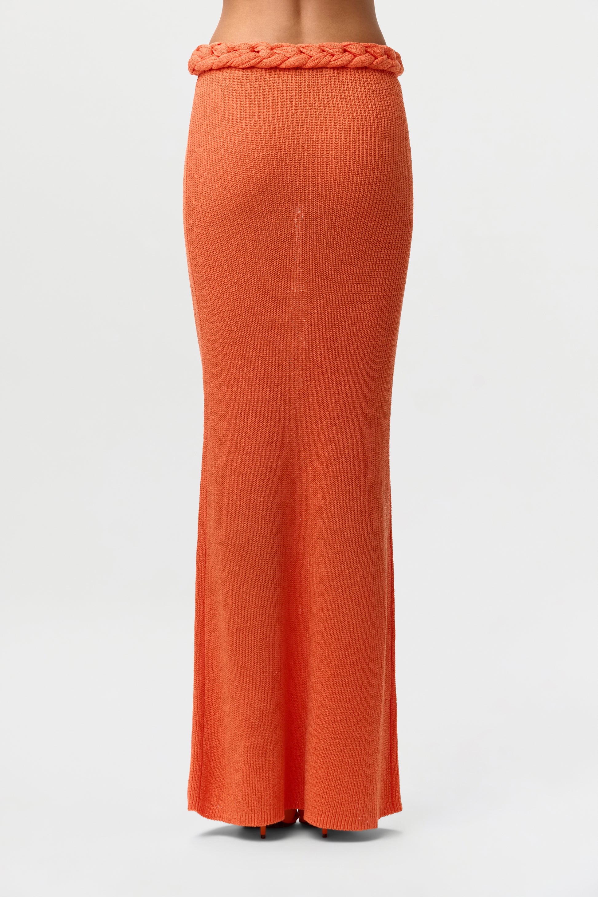 Knit Braid Maxi Skirt