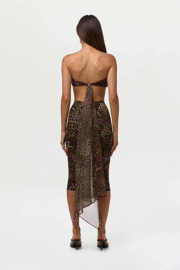 Naked Print Capri Legging