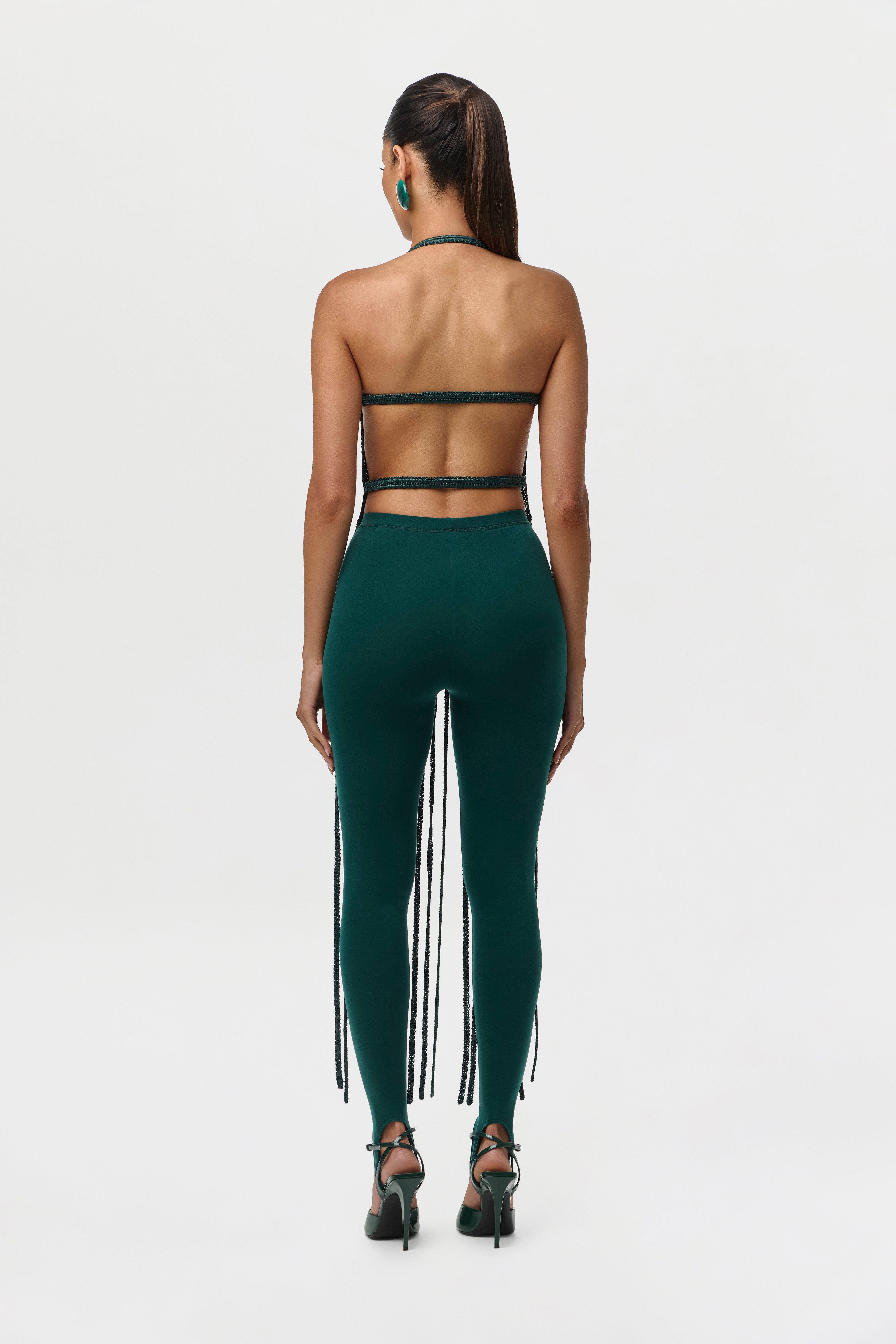 トップス fringe design gritter knit andequal fringe design gritter knit – andequal