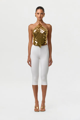 Smooth Sculpt Waist Capri Leggings